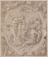 A+ 082
<br/>
Venus en nimfen bewenen de dode Adonis
<br/>
<em>Penni, Luca (ca. 1500/04-1556)</em>